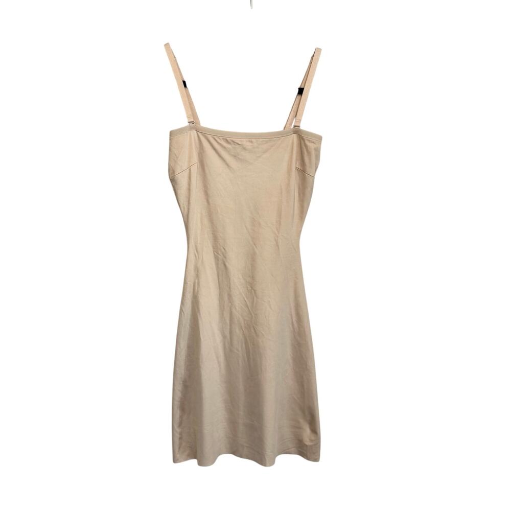 Spanx Full Shapewear Slip Dress Small Nude Tan Smoothing Shaping Undergarment - Picture 2 of 6